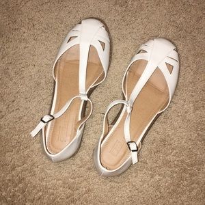 ASOS White flats